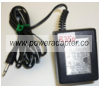 ENG 35-12-250C AC ADAPTER 12VDC 250mA USED -(+) 3mm PLUG IN CLAS